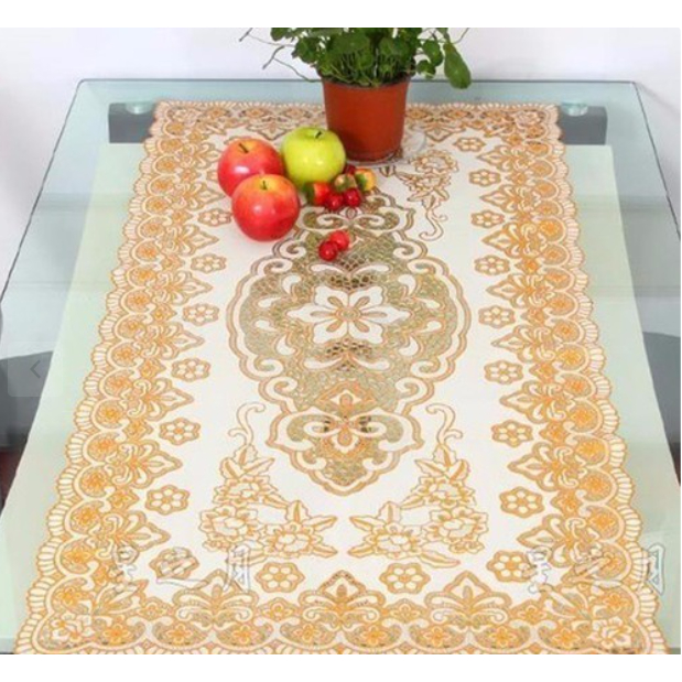 Khăn Trải Bàn Hoa Văn Hàng Cao Cấp 60-120 cm