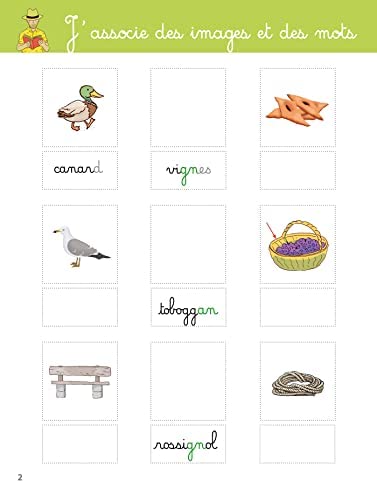 Sách đọc tiếng Pháp: MON GRAND CAHIER MONTESSORI DE LECTURE