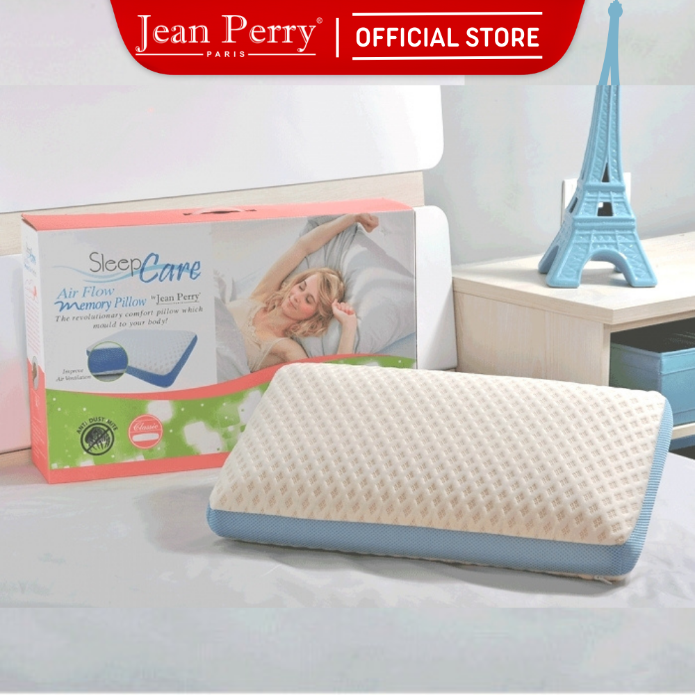 Perry sleepcare air flow classic style 35x55x12cm memory foam pillow