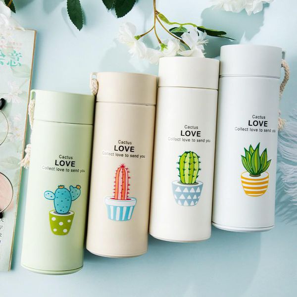 Bình đựng nước giữ nhiệt hình xương rồng