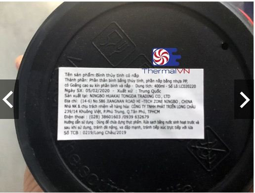 [HCM]Bình giữ nhiệt Cà Phê Phố 420ml ( Màu đỏ )