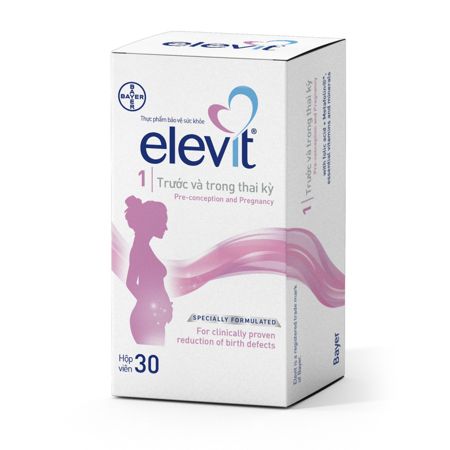 ELEVIT DHA CHO PHỤ NỮ CÓ THAI VÀ CHO CON BÚ, 60V ÚC