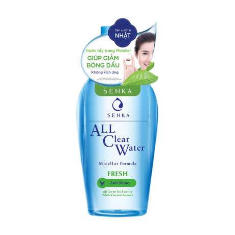Nước tẩy trang Micellar Senka ALL Clear Nhật Bản