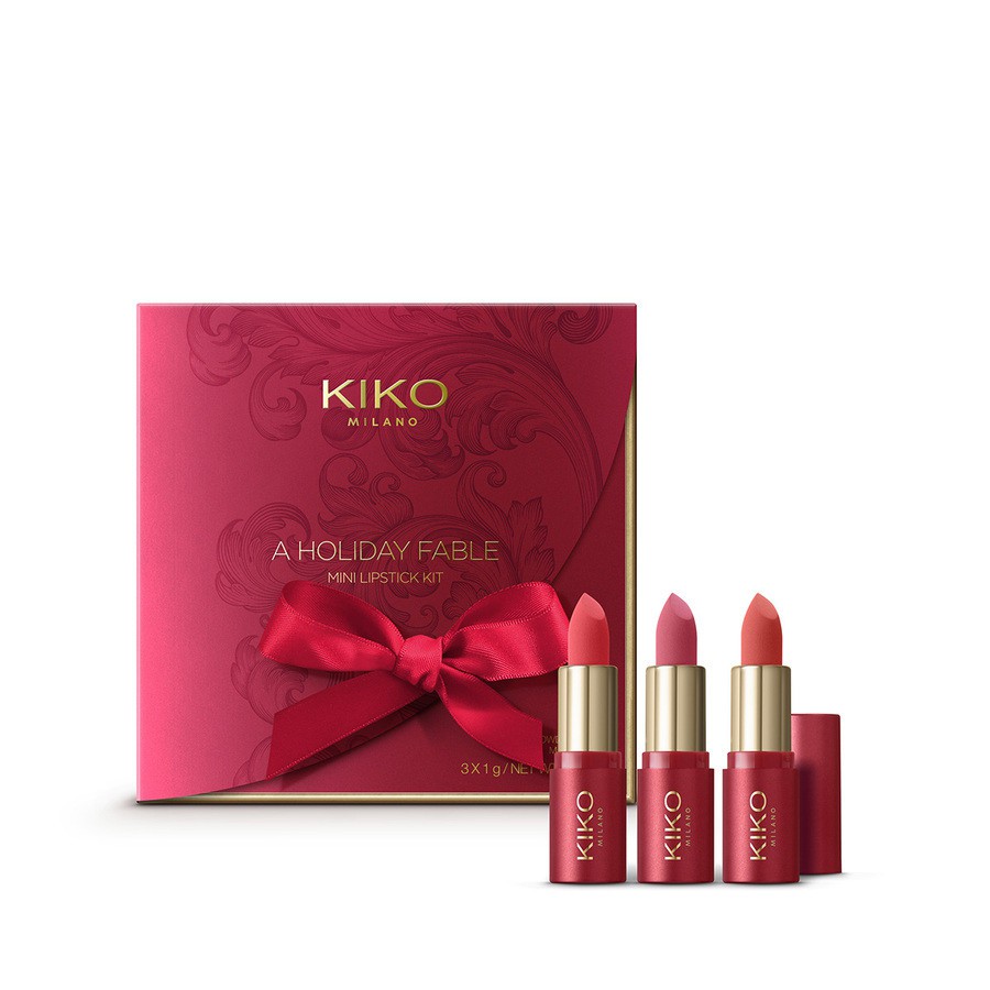 Set son Kiko Holiday 3 cây mini 2021