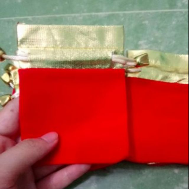 Túi vải nhung đẹp 7x9cm