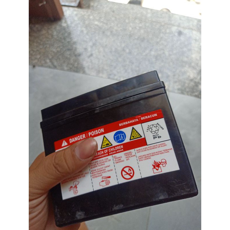 bình ắc quy indo zin vario satria sonic
