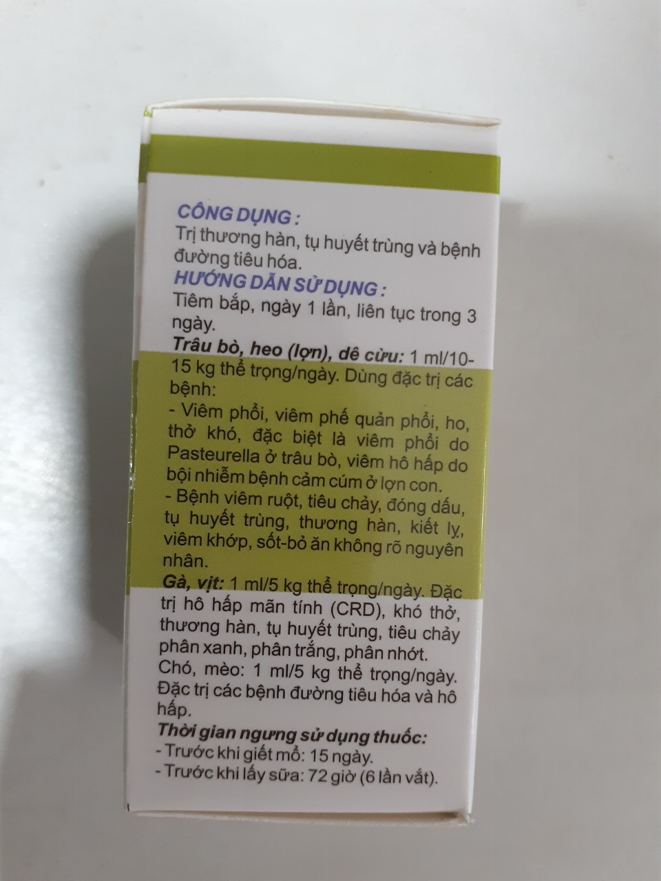 Trị Bệnh Gà Đá Hen Khẹc Khò Sưng Mặt - 2 lọ