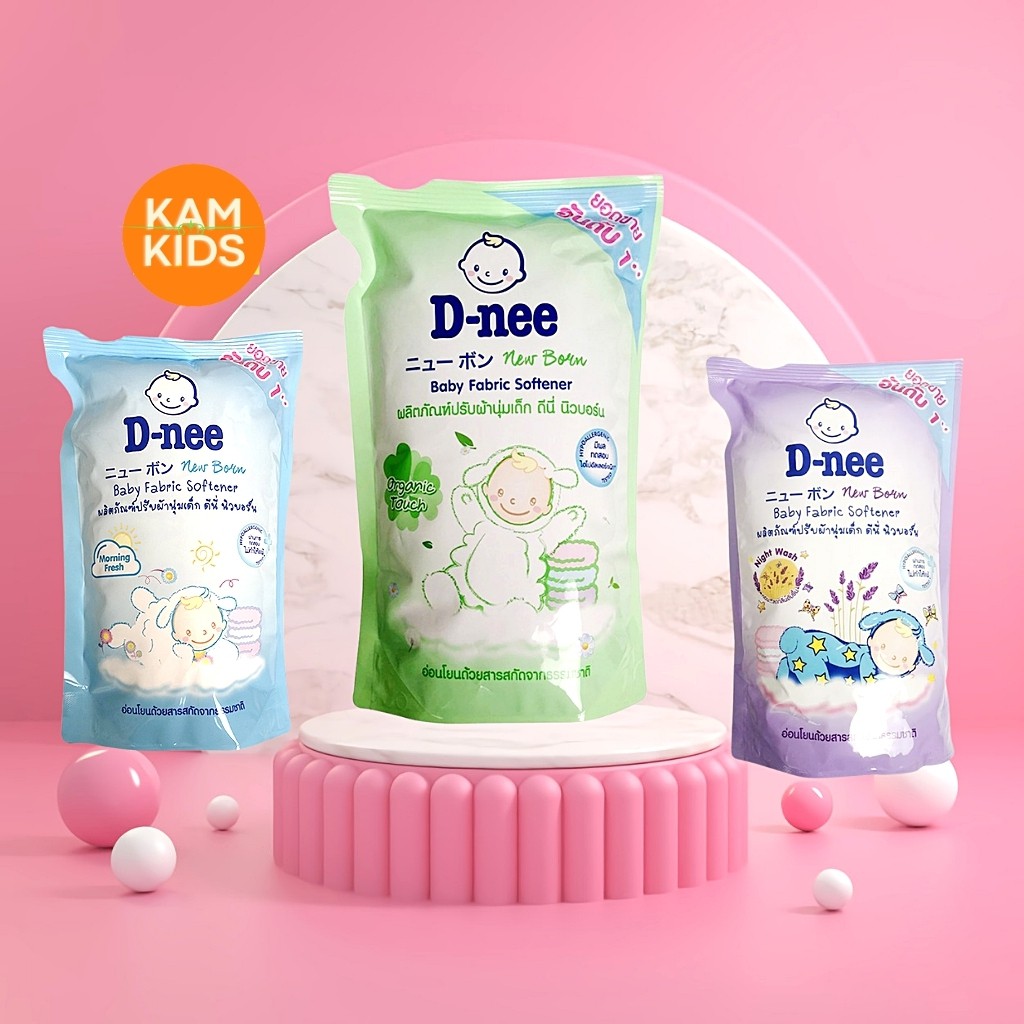 Nước Giặt xả Dnee Thái Lan Túi 600ml, 1400ml