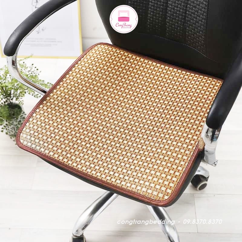 Đệm Ngồi Bệt Kiểu Nhật Bông Trắng Tròn Vuông Sang Trọng (40cm x 40cm được chọn mẫu)