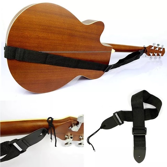 Dây Đeo Đàn Guitar Woim Màu Đen Giá Rẻ
