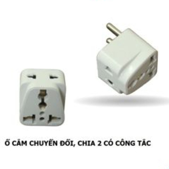 Phích Chia Chân Dẹt Ra 1 Jack 2 Và 1 Jack 3 (Loại Đẹp)