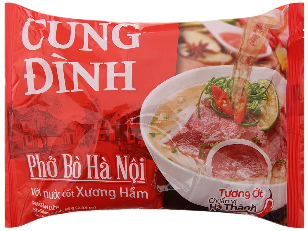 phở bò Cung Đình Hà Nội 68g