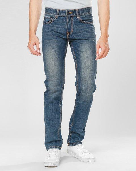 Quần jean nam Milvus màu xanh - MVJ008MMEDIUM