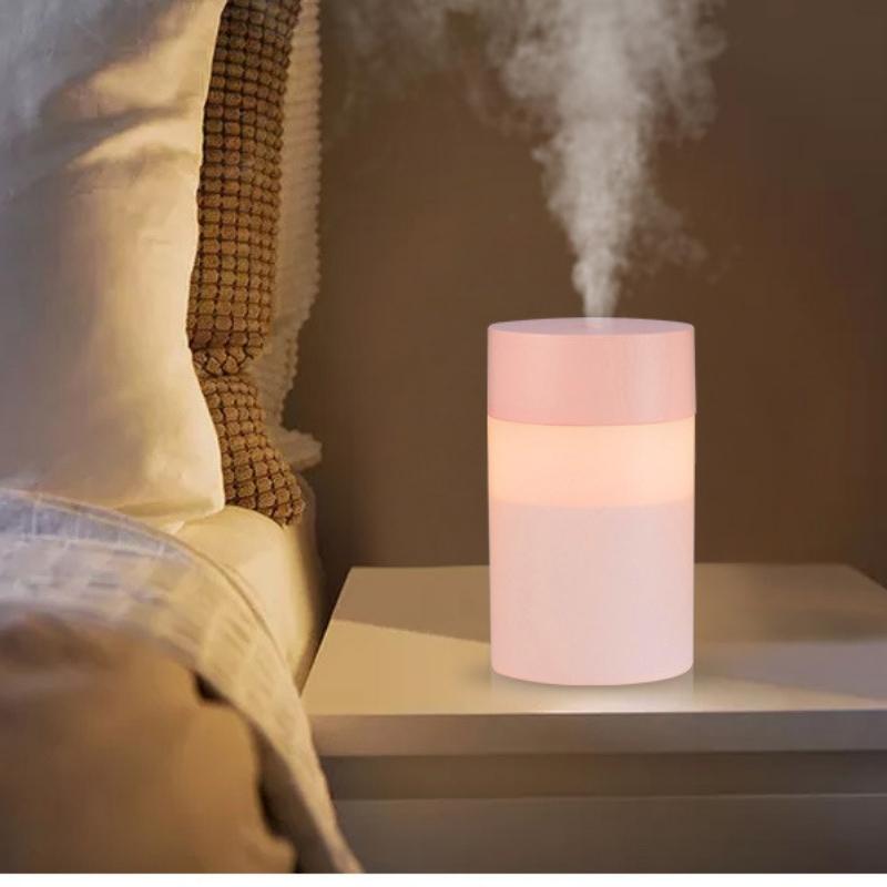 Máy Xông Tinh Dầu Hình Trụ Phun Sương Tỏa Hương Tạo Ẩm Cho Phòng Ngủ & Xe Hơi Máy Xông Tinh Dầu Đuổi Muỗi