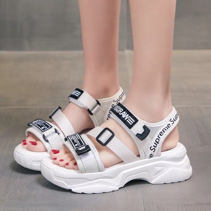(S115) Sandal nữ đế 5 phân quai Superme Superme