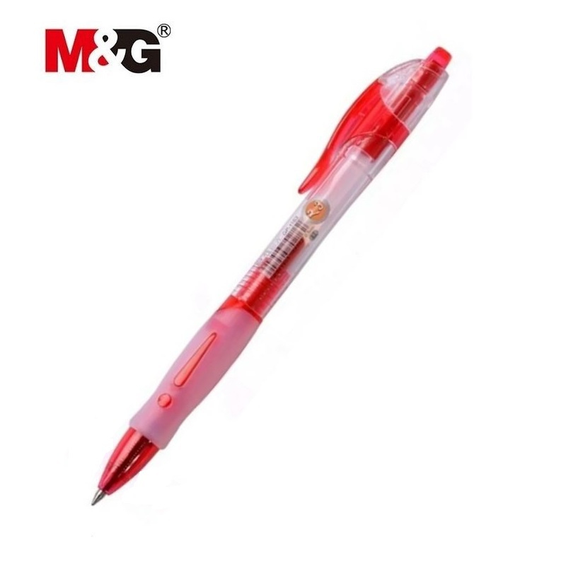 Bút nước béo 0.5mm m&g gp-1163 - màu xanh/ đỏ/đen sản phẩm chính hãng