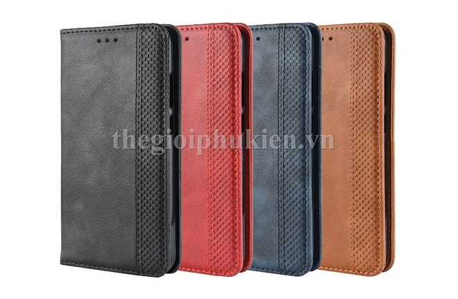 Bao da dạng ví Nokia 8.1 Luxury Leather