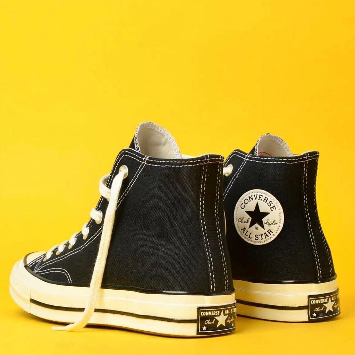 Giày Converse Chuck 1970s cao cổ màu đen ( Tặng túi cv + bill + tất)