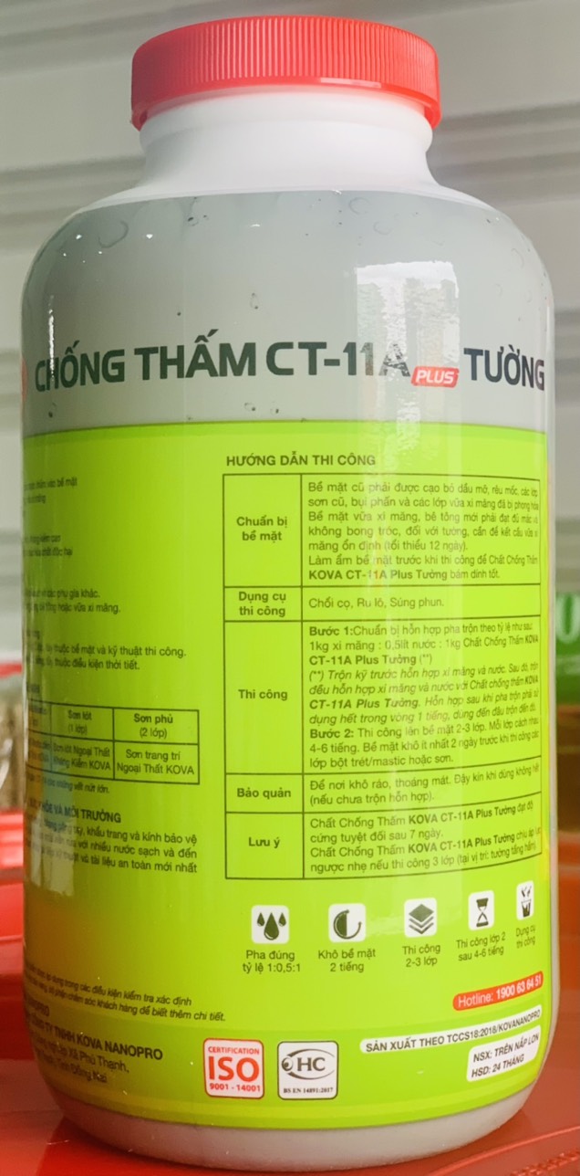Sơn chống thấm tường KOVA 1Kg