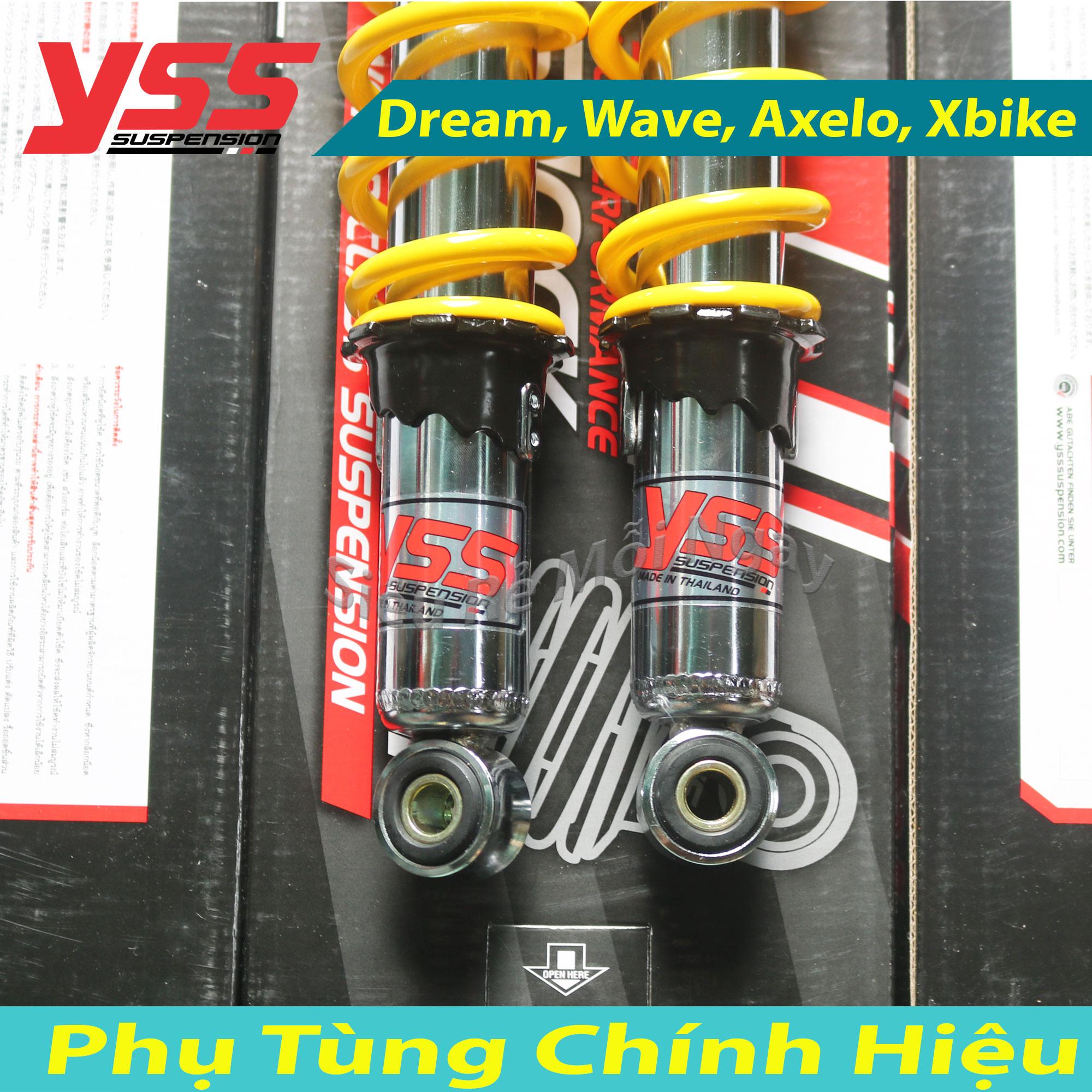 [HCM]Phuộc YSS Nice Crom Vàng Honda Dream Wave Axelo Xbike Thái Lan