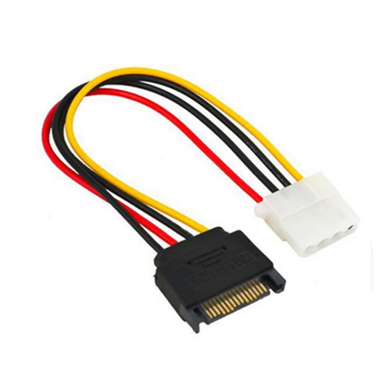 Dây cáp chuyển nguồn SATA ra Molex IDE 4PIN 20Cm
