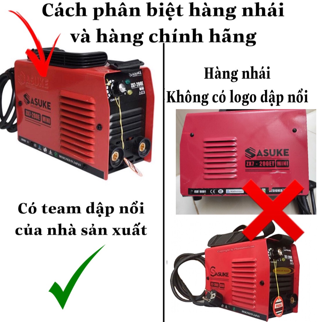 Máy hàn - Máy hàn điện tử Sasuke - Zx7 200E