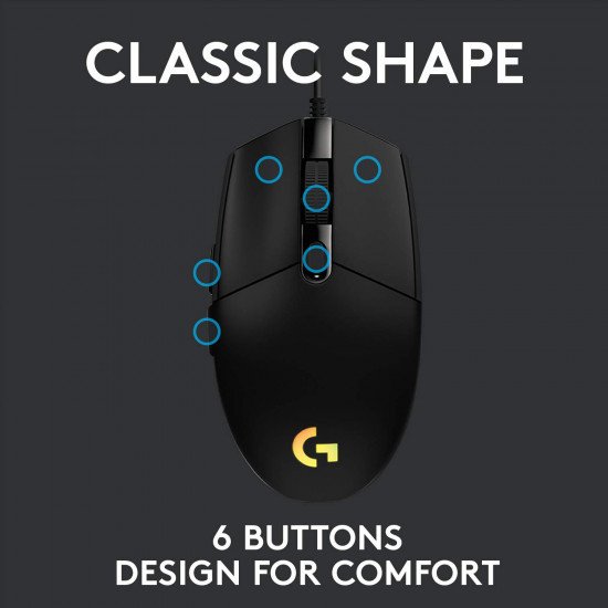 [HCM]Mouse LOGITECH G102 GAMING - Chính Hãng