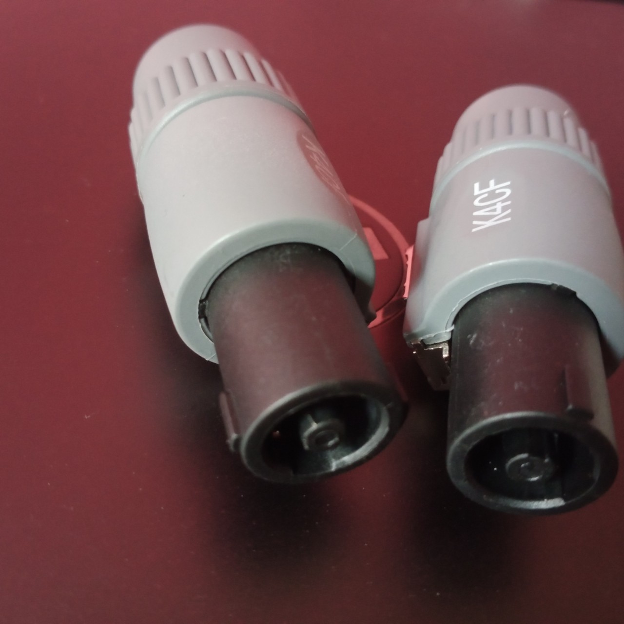 2 jack loa speakon đực K4CF