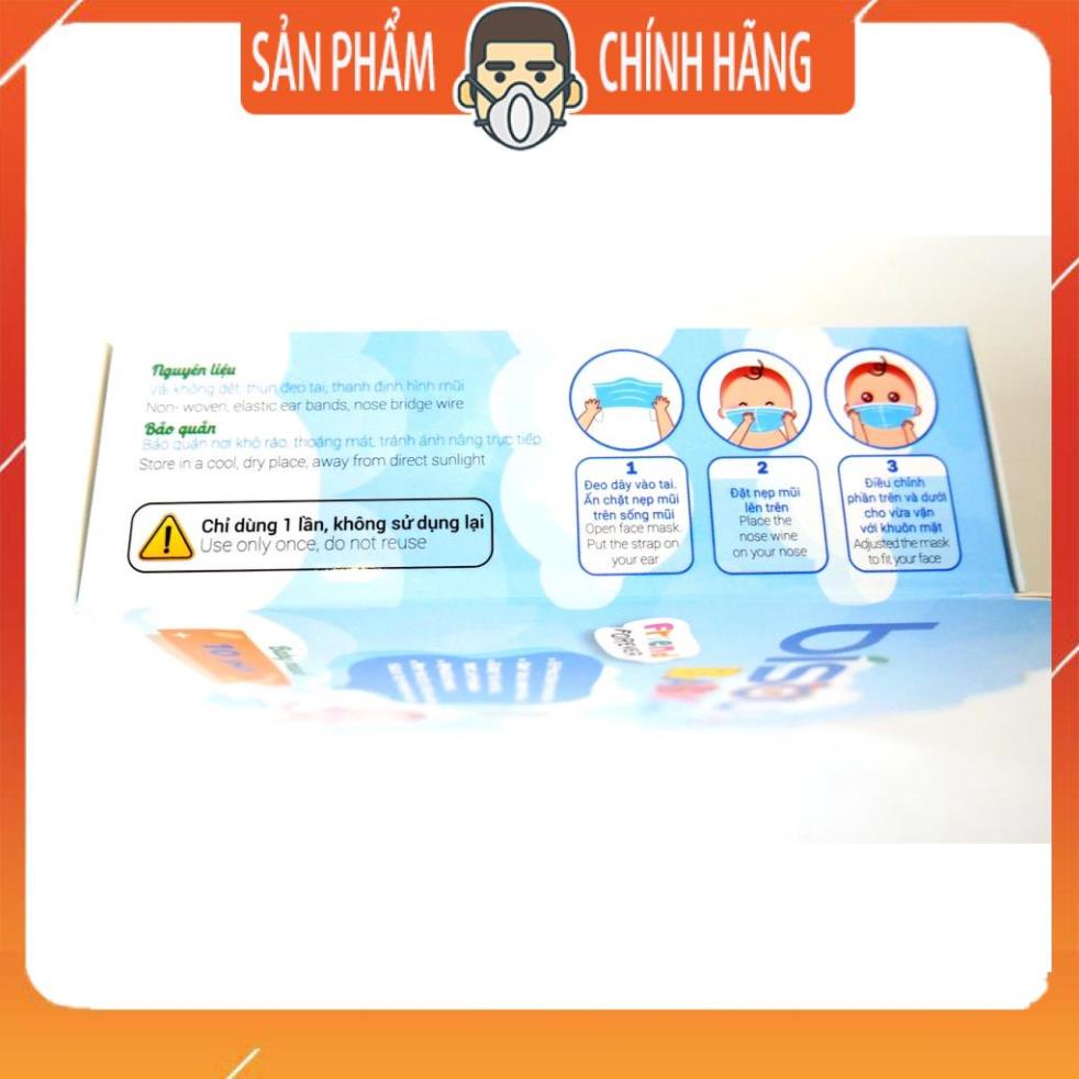 Khẩu trang Bisou cho bé từ 6 tháng đến 10 tuổi
