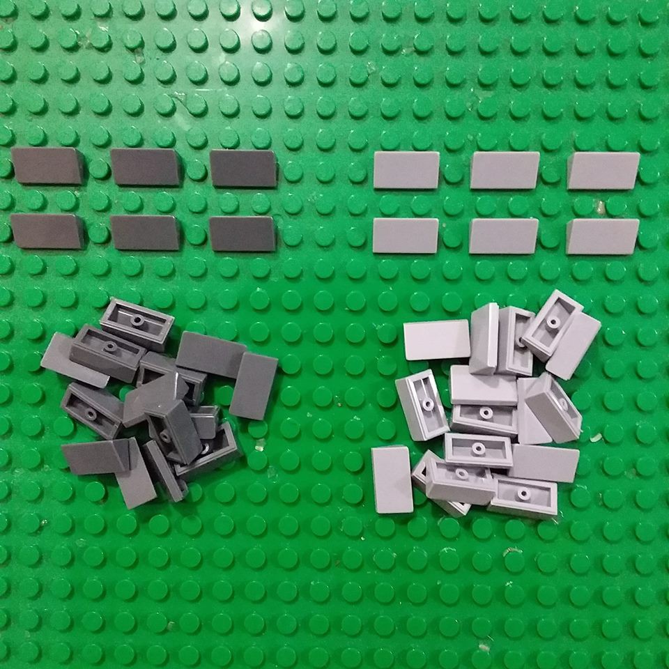 COMBO 30 Gạch 1x2 Trơn Vát NO.019 - Phụ Kiện MOC