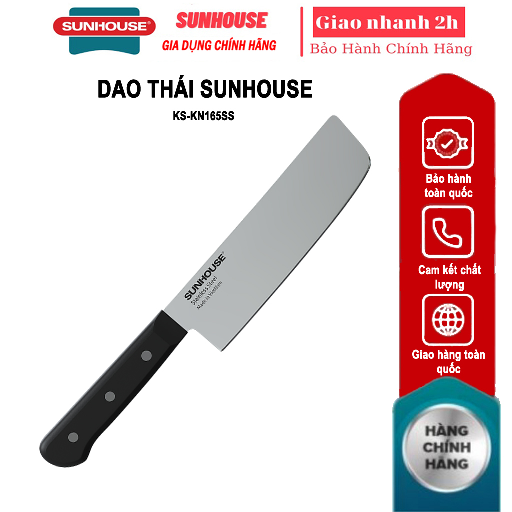DAO GỌT HOA QUẢ SUNHOUSE KS-KN100PS / DAO THÁI SUNHOUSE KS-KN165SS