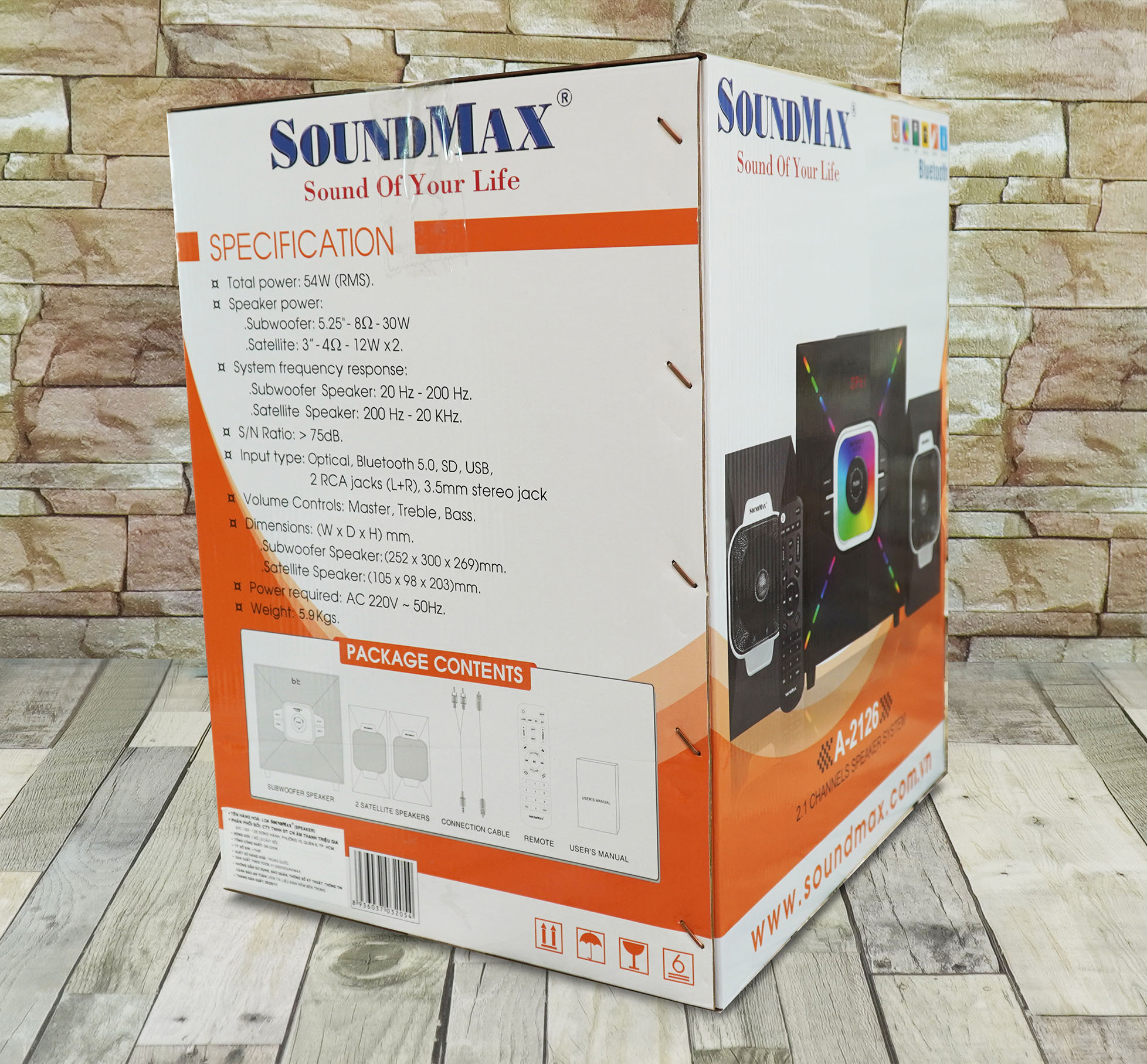Loa SoundMax A2126/2.1