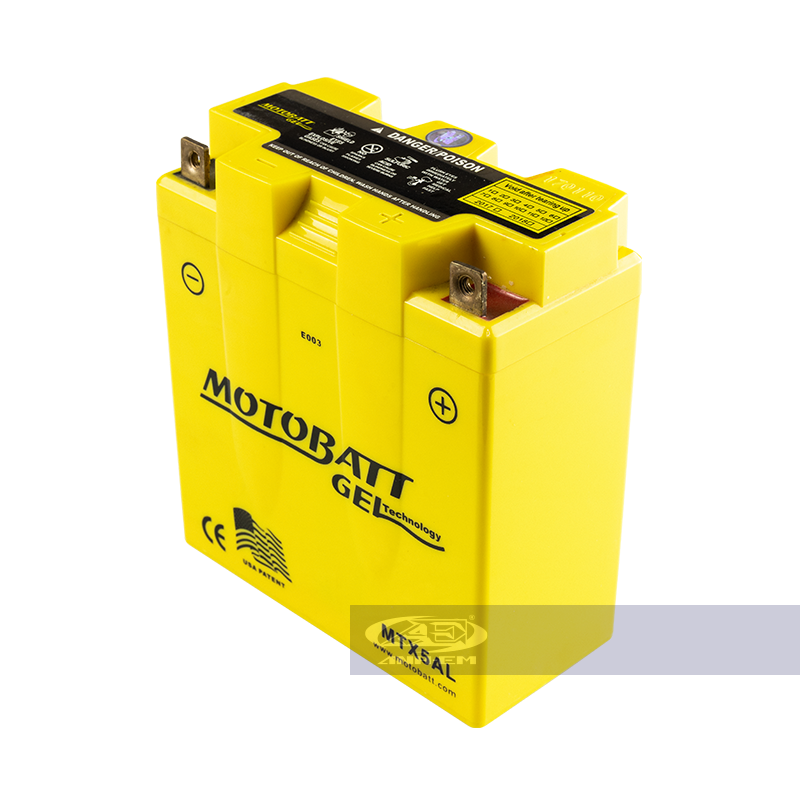 BÌNH MOTOBATT 5AL (12V~5A) GEL - Bình cao MTB-MTX5AL