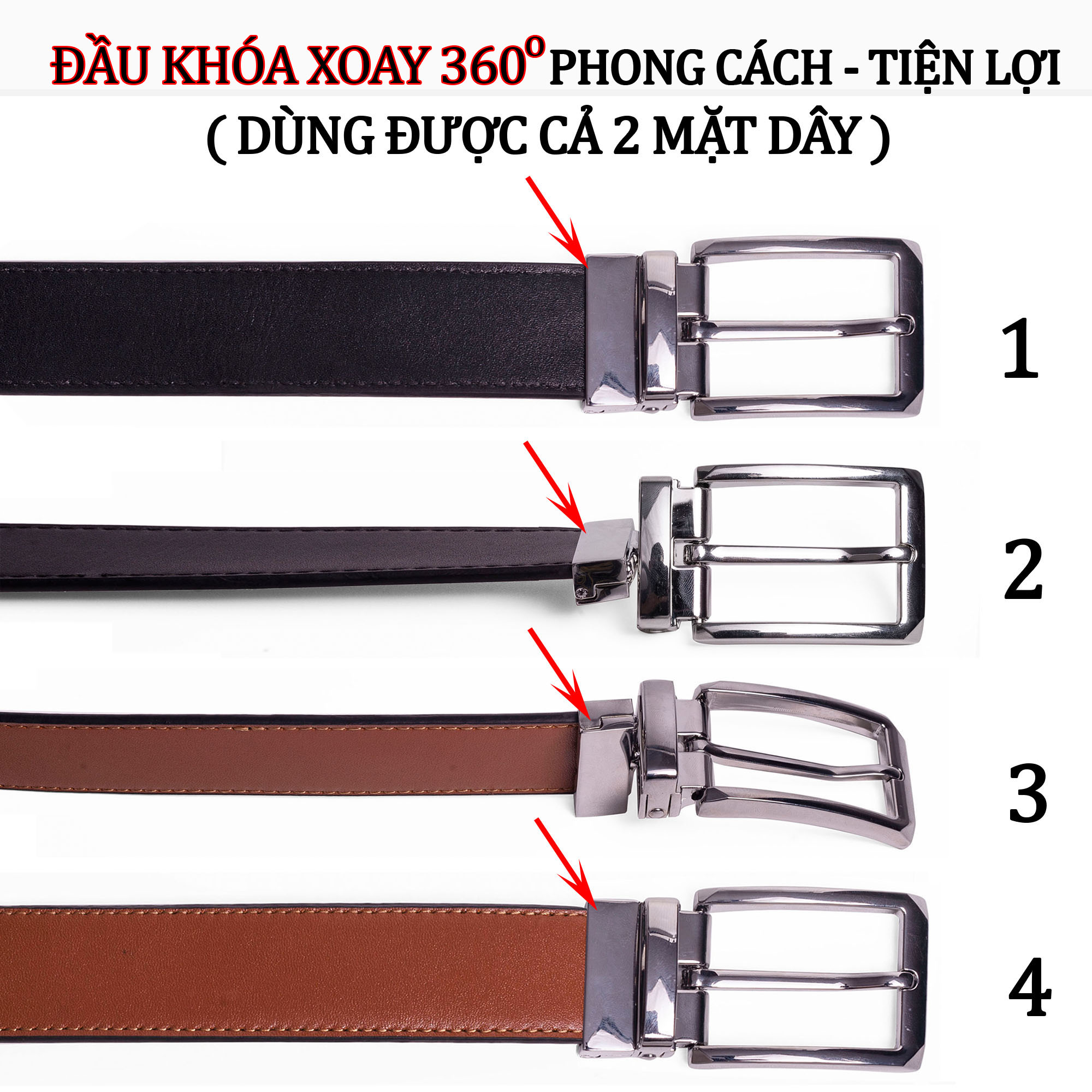[Quà tặng không bán] Combo ví nam và thắt lưng nam DA THẬT, thương hiệu Bụi leather