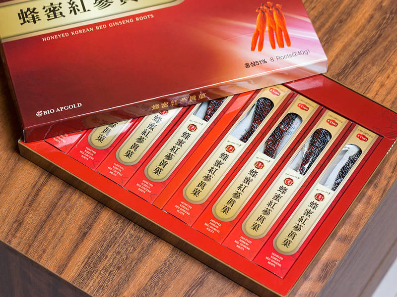 {HÀNG CÔNG TY} Sâm củ tẩm mật ong Bio Apgold Hàn Quốc (240g)