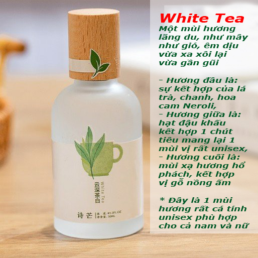 Nước Hoa Body Mist Nắp Gỗ Mẫu Mới 50ML