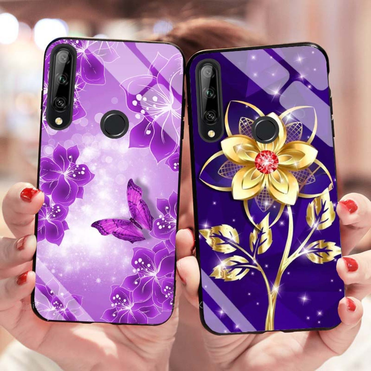 Ốp Huawei Y9 2019 Lưng Kính Cường Lực Mới ƞhất