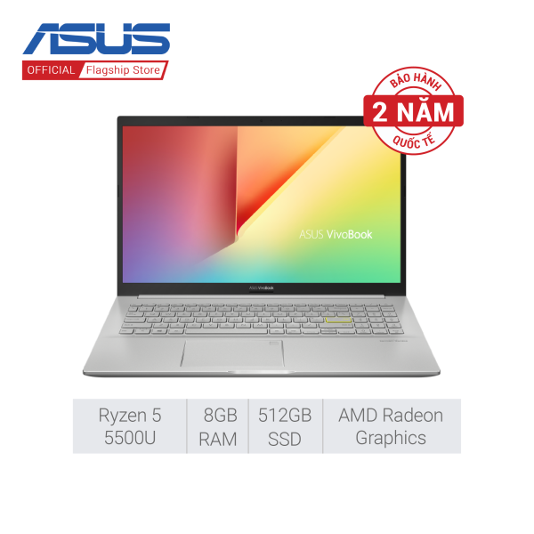 Laptop Asus VivoBook 15 M513UA-L1221T (Ryzen 5-5500U/8GB RAM/512GB SSD/15.6-inch OLED FHD/WIN 10)