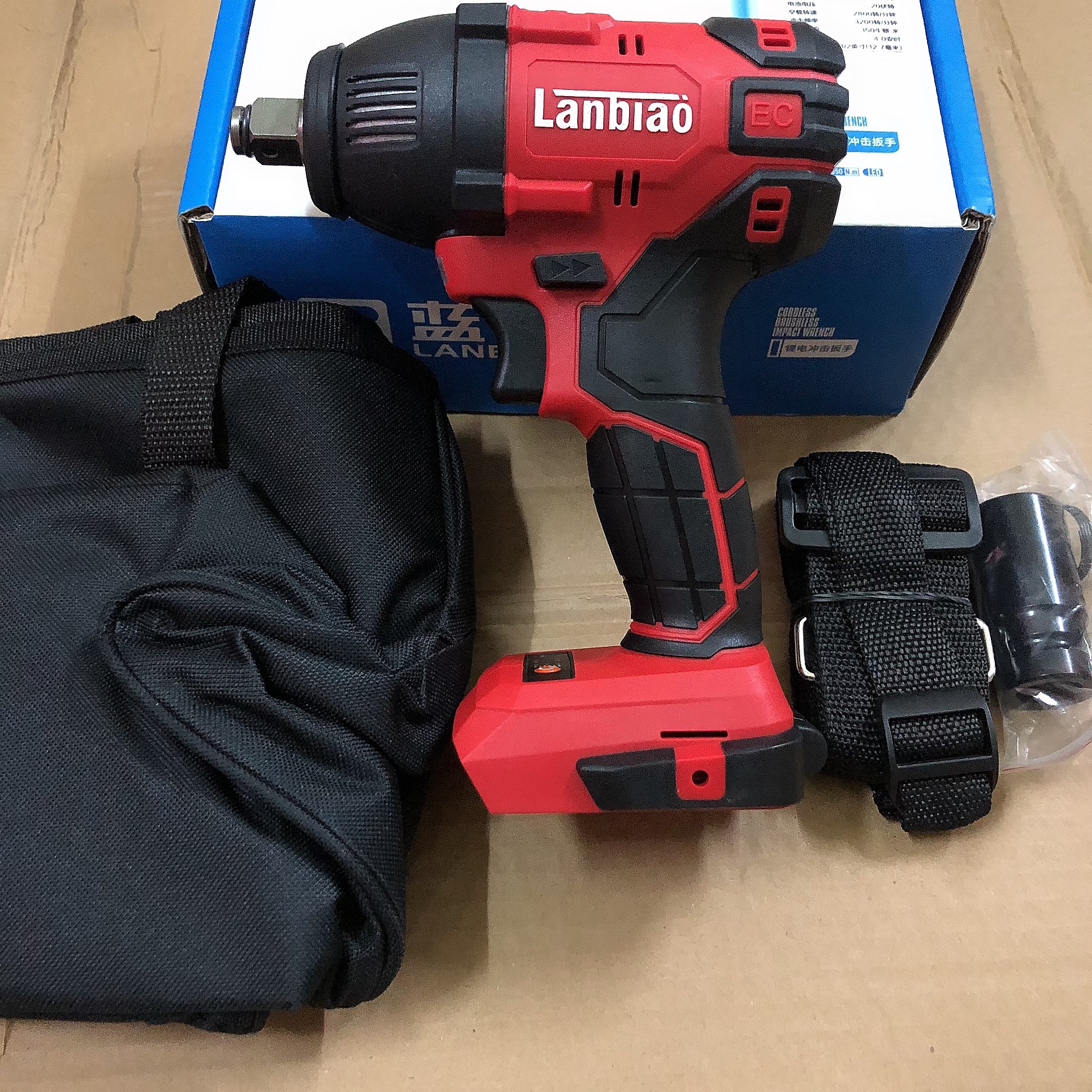 THÂN  SIẾT BU Lông  816LANBIAO 20V.( không kèm túi )