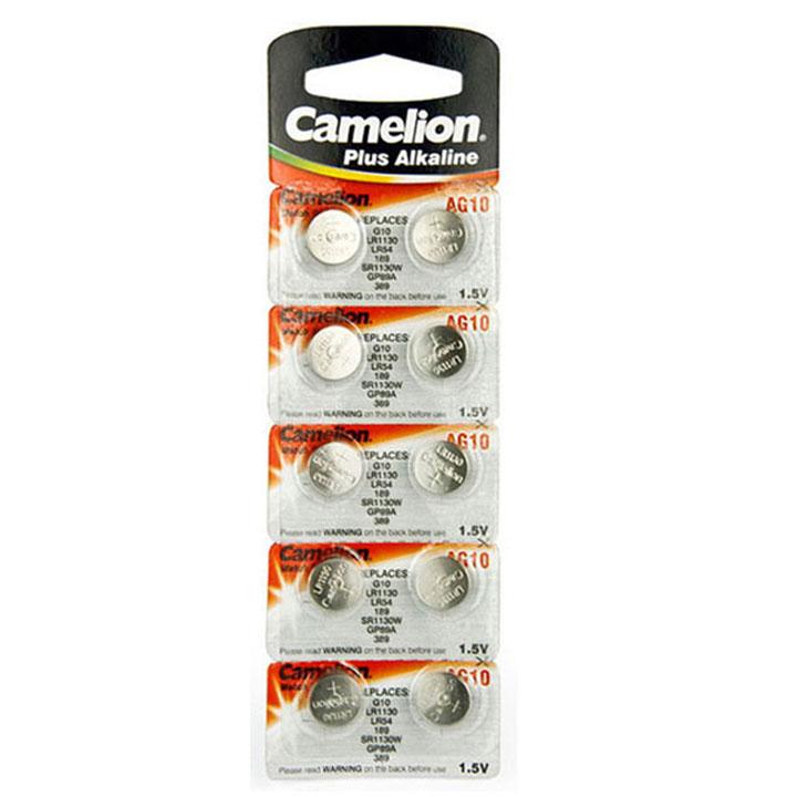 [HCM]10 viên AG10 Camelion Pin LR1130 LR54 Camelion