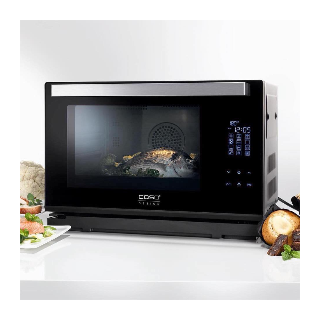[Trả góp 0%]Lò nướng kiêm lò hấp 2 trong 1 Caso 3066 Steam Chef