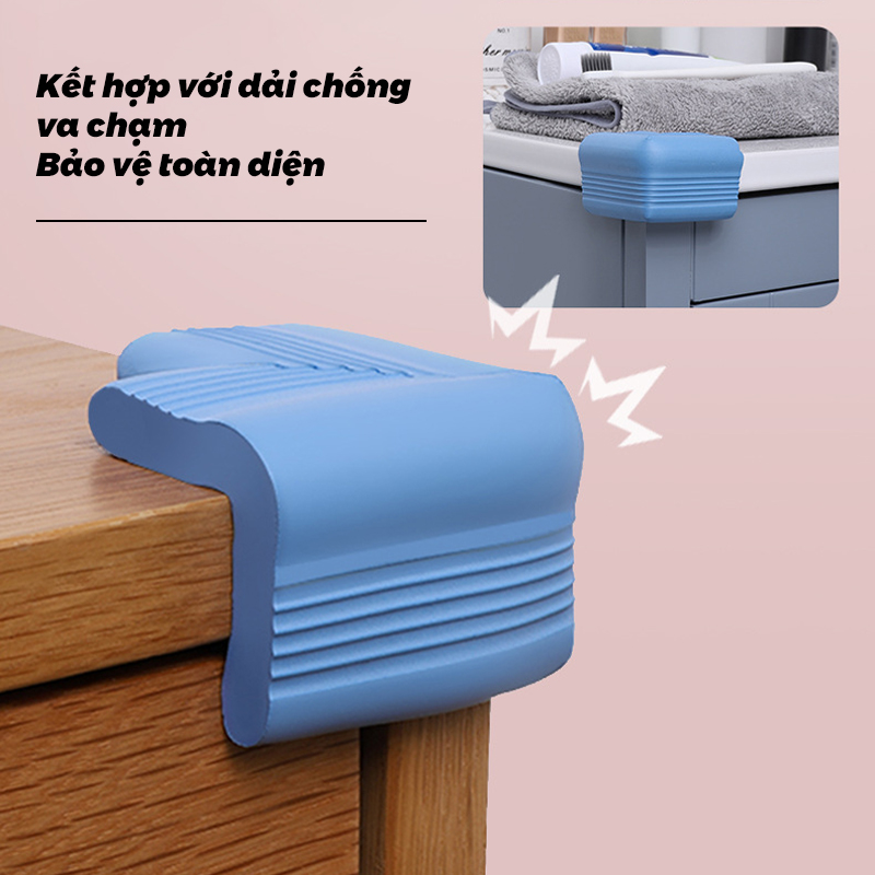 Miếng Mút Xốp Bọc Cạnh Bàn,Bọc bảo vệ chống va chạm cho góc bàn - Bịt Góc Bàn An Toàn Cho Bé-HAUSE