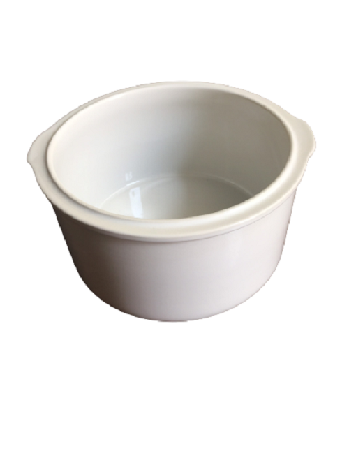 Thố sứ, nắp sứ nồi nấu cháo cách thủy dung tích 0.8l, 1l cho bé
