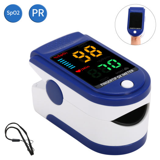 Máy đo nồng độ oxi trong máu kết hợp đo nhịp tim máy cầm tay cho kết quả đo nhanh và chính xác