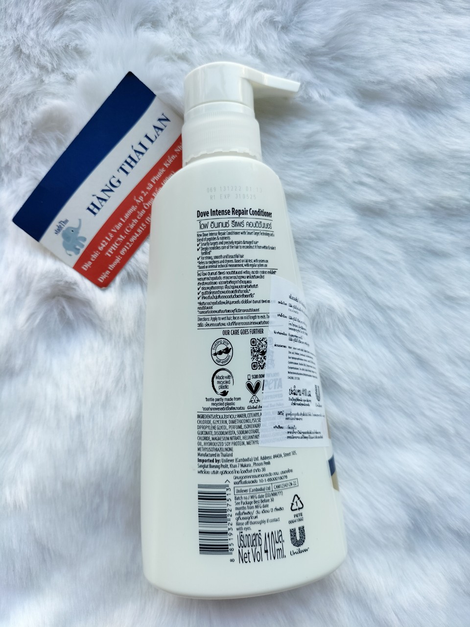 [Hcm]Dove Conditioner 410ml Thailand