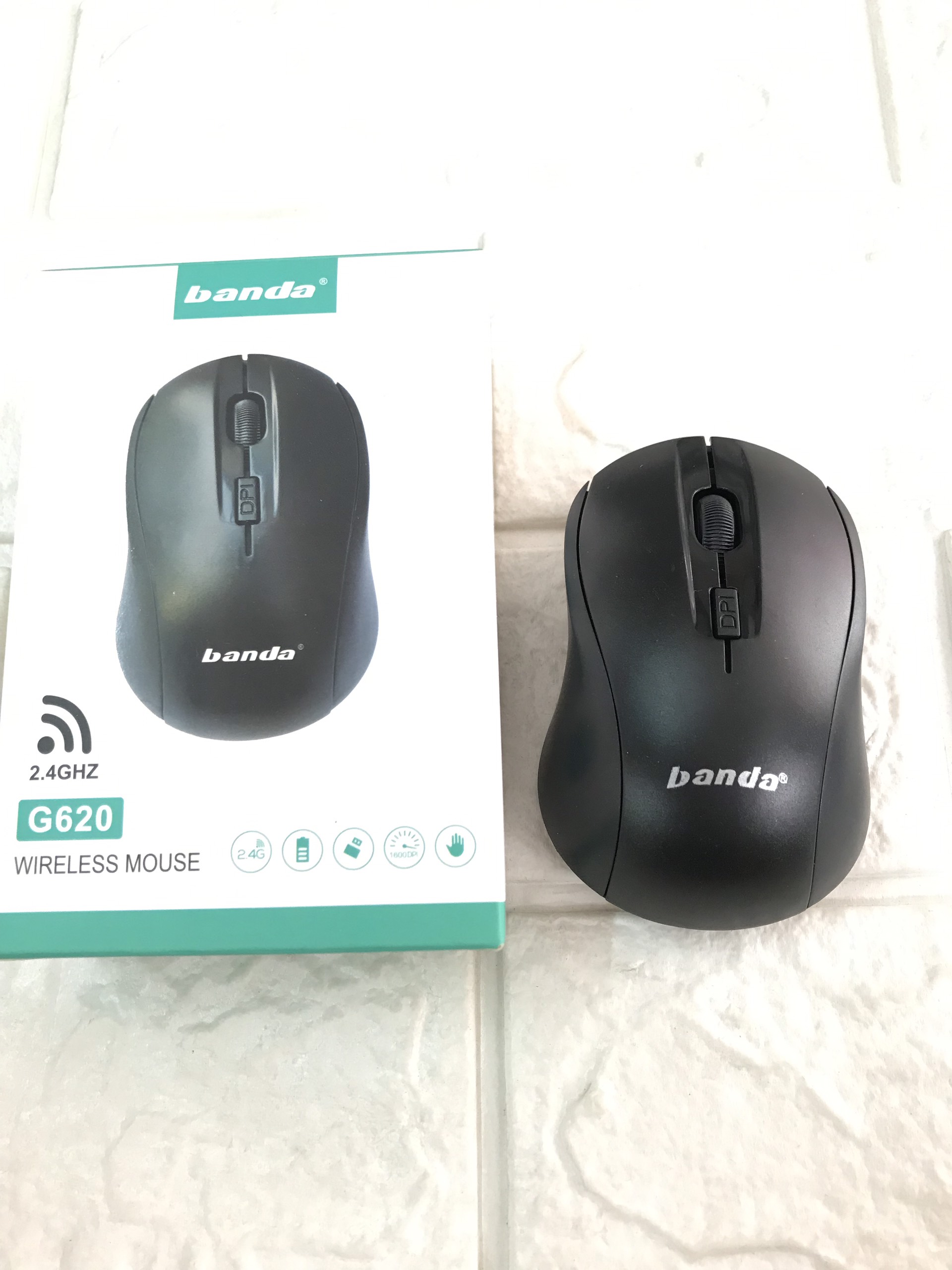 Chuột không dây banda g620 mini hàng chính hãng,bảo hành 1 năm 1 đổi 1,thích hợp cho pc,laptop,andoird box,smart tivi...