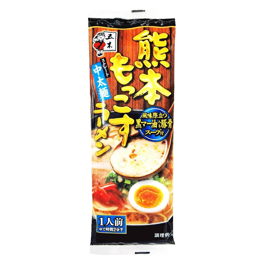 Mì Ramen Kumamoto Mokkos Dry 123g ( mì ramen ăn liền)