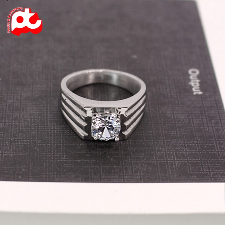 [Hoàn tiền 6%]Nhẫn inox nam cá tính tại HCM cao cấp bảo hành không đen trangsucpt thép không gỉ PTNNA229