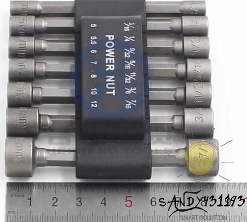 Bộ 14 Đầu Tuýp Vặn Ốc Lục Giác