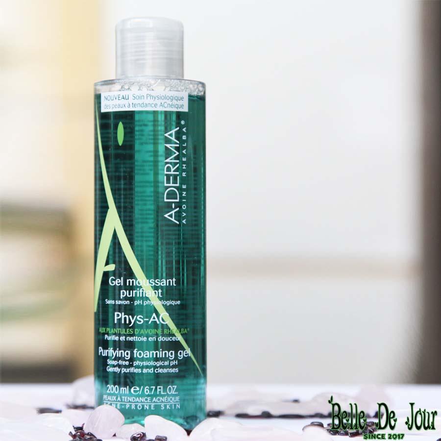 Sữa rửa mặt da mụn A-Derma foaming gel Phys-AC